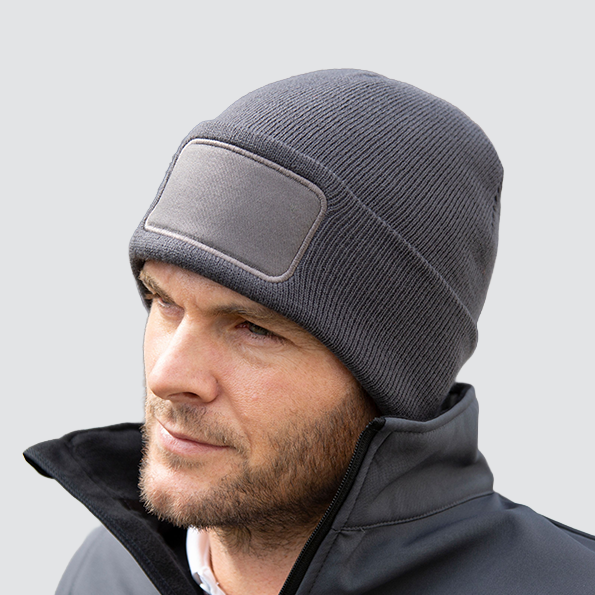 RESULT RC027 - Double knit printers beanie 340 - KST TEXTILES