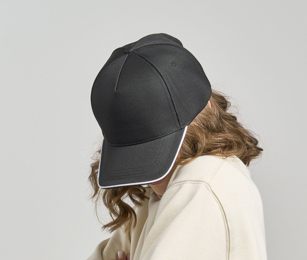 Atlantis Headwear Recy Five Piping — AT297 - KST TEXTILES