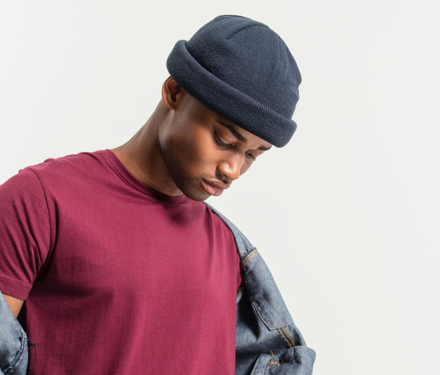 Build Your Brand Heavy Knit Beanie — BY001 - KST TEXTILES