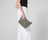 Westford Mill Leopard Print Canvas Accessory Bag — WM330 - KST TEXTILES