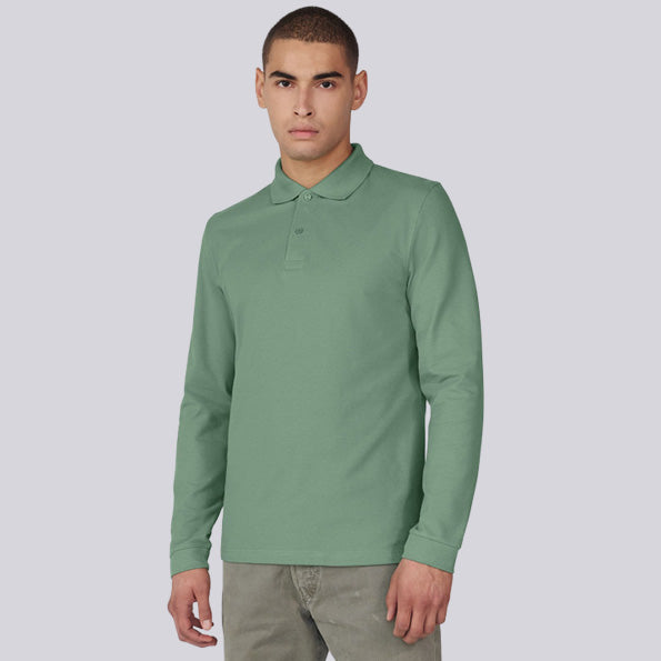 B&C #210 My polo lsl - KST TEXTILES