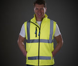 Yoko Hi-vis Softshell Gilet — YK006 - KST TEXTILES